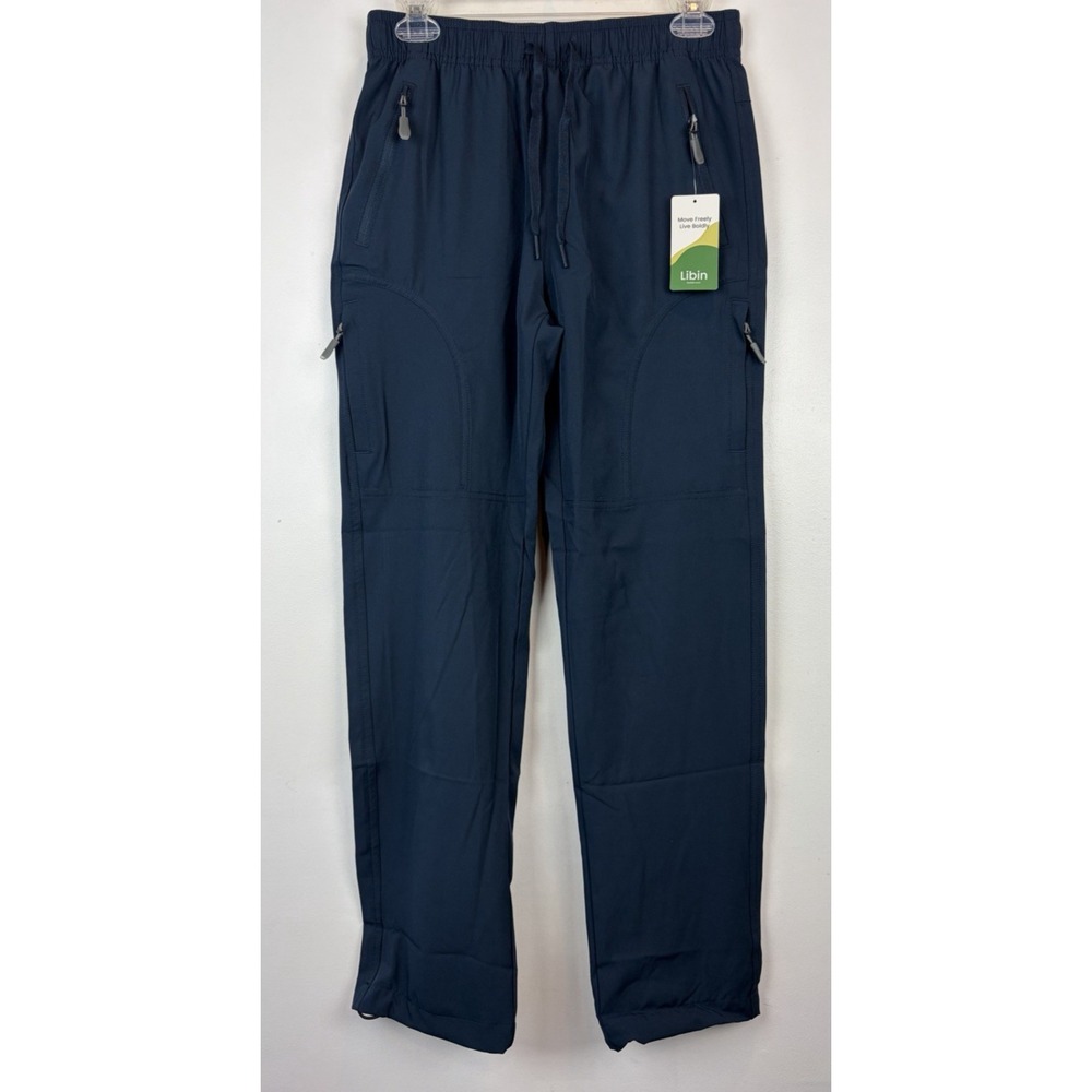 Libin Cargo Pants Women Small Blue Jogger UPF 50 Quick Dry Waterproof Hiking New